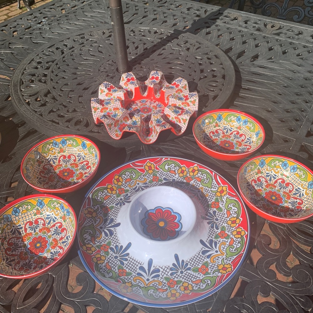 Melamine serve ware